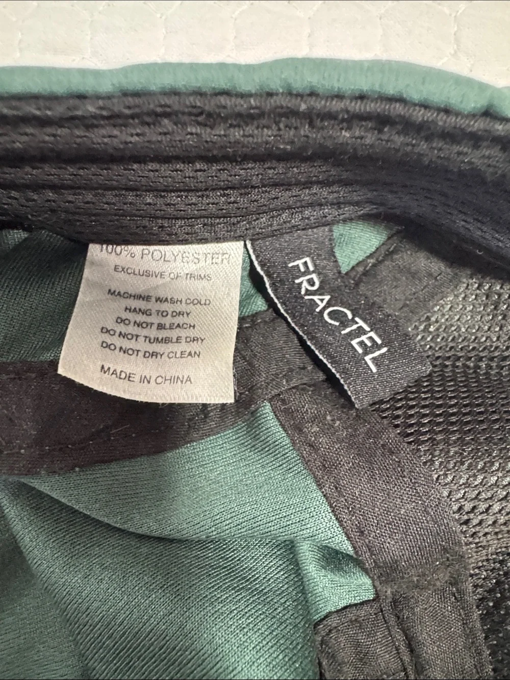 Fractel Dark Green Running Cap